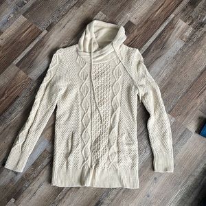 L.L. Bean cable knit sweater